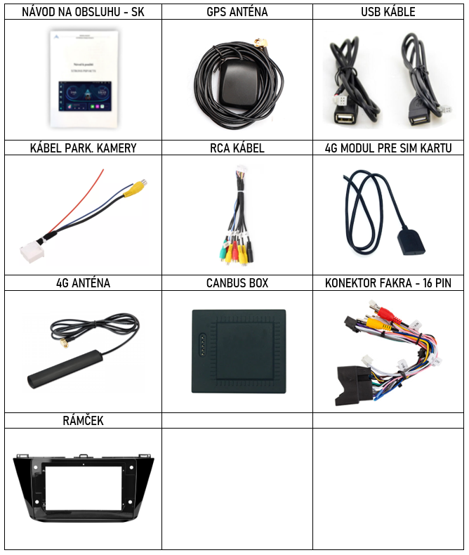 SK Prislusenstvo pre autorádio Xtrons IAP n pre VW Tiguan 2 s CarPlay AndroidAuto - evtech.sk